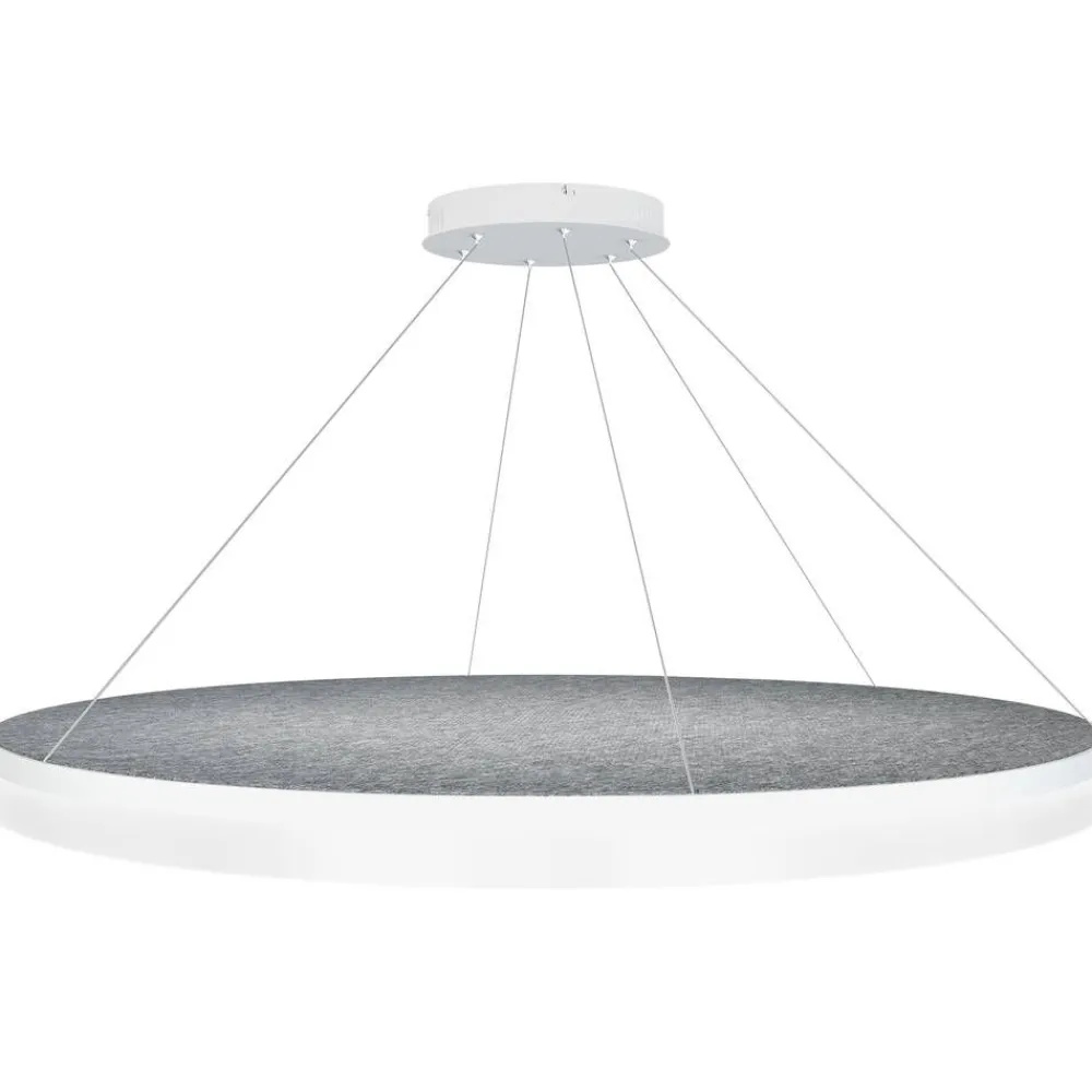 Design by Grönlund Acoustic Circulo 120 kattovalaisin vaaleanharmaa 3000K>Design by Gru00f6nlund Discount