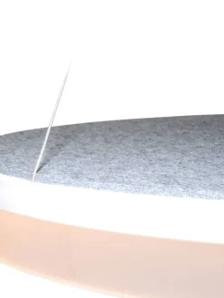 Design by Grönlund Acoustic Circulo 80 kattovalaisin vaaleanharmaa 4000K><noscript><img width=