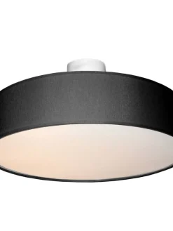 Design by Gru00f6nlund Sisustusvalaisimet|Design by Grönlund Basic Low 45 plafondi musta