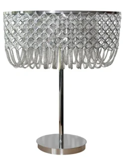 Design by Gru00f6nlund Sisustusvalaisimet|Design by Grönlund Chesterfield pöytävalaisin kromi/hopea