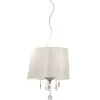 Design by Gru00f6nlund Sisustusvalaisimet|Design by Grönlund Crystal kattovalaisin pieni valkoinen