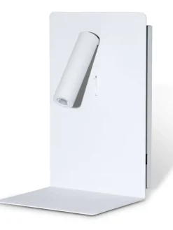 Design by Gru00f6nlund Sisustusvalaisimet|Design by Grönlund Shelf Spot USB seinävalaisin, valkoinen