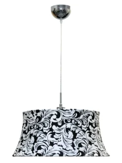 Design by Grönlund Torino kattovalaisin kromi/mustavalko>Design by Gru00f6nlund Hot