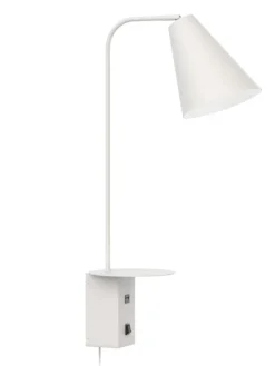 Design by Gru00f6nlund Sisustusvalaisimet|Design by Grönlund Vigo USB seinävalaisin valkoinen