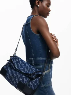 Desigual Laukut Ja Kassit|denimlaukku 24WAXA38 5008 Denim