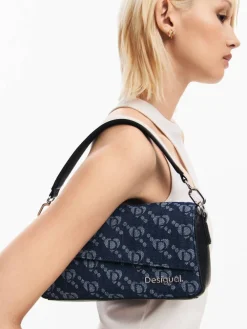 Desigual Laukut Ja Kassit|denimlaukku 24WAXA15 5008 Denim