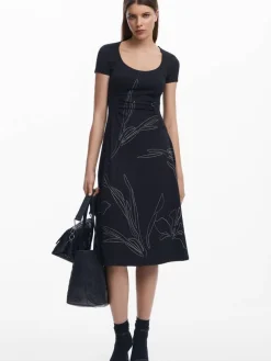 Desigual Vapaa-Ajan Mekot|mekko 25SWVK03 2000 musta
