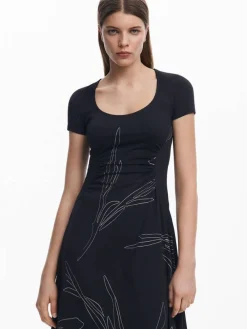 Desigual Vapaa-Ajan Mekot|mekko 25SWVK03 2000 musta