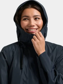 Didriksons Kevät- Ja Syystakit|takki Elina parka 999 Night blue