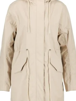 Didriksons Kevät- Ja Syystakit|takki Helen w parka 569 Vaalea beige