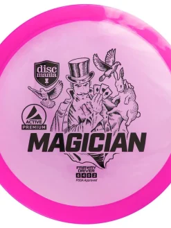 Discmania Palloilu Ja Frisbee|väylädraiveri Active Premium Magician, Pink