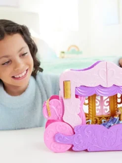 Disney Princess Nuket Ja Kotileikki|leikkisetti vaunut & linna