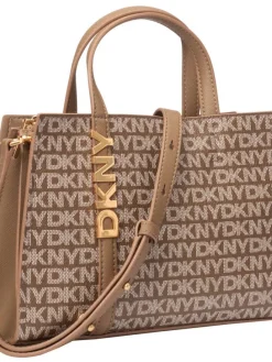 DKNY Laukut Ja Kassit|laukku I4E Avril SM Satchel CBody IE4 Chino / Shitake