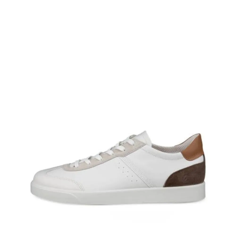 Ecco Tennarit Ja Sneakerit|Kävelykengät|tennarit Street Lite Leather Lace Nords 61173 White / gravel / cashmere