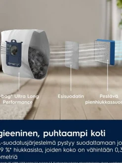 Electrolux Silitys Ja Siivous|pölynimuri EB81U1LDB