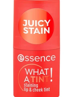 Essence Meikit|huuli- ja poskisävy What A Tint! staining lip & chee