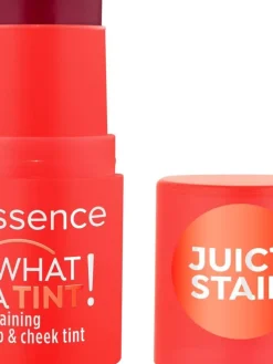 Essence Meikit|huuli- ja poskisävy What A Tint! staining lip & chee