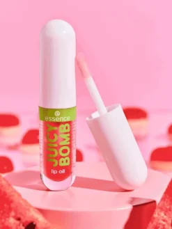 Essence Meikit|huuliöljy JUICY BOMB PARTY lip oil 02