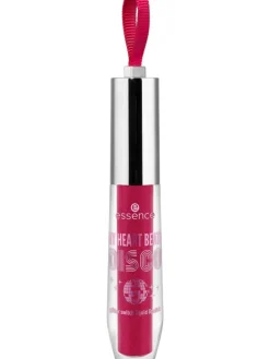 Essence Meikit|huulipuna MY HEART BEATS DISCO glitter switch 01