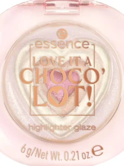 Essence Meikit|korostusväri LOVE IT A CHOCO' LOT! highlighter glaze