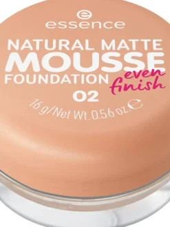 Essence Meikit|meikkivoide Natural Matte Mousse Foundation 02