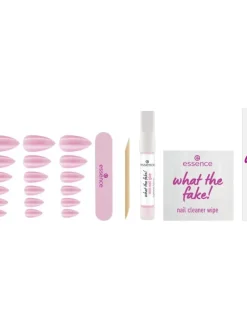 Essence Kynsilakat Ja -Tarvikkeet|Meikit|tekokynnet What The Fake! Press-On nails manicure set