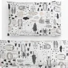 Kaverit Organic lasten pl+tl setti valk/kaakao 120x160/40x60>Familon New