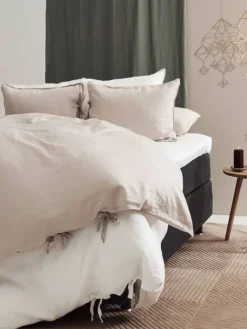 Pellava pussilakanasetti greige 150x200/50x60>Familon Outlet