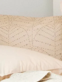 Percale pussilakanasetti hiekka 150x210/55x65><noscript><img width=