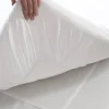 Muotoonommeltu aluslakana twill 90x200x25cm valkoinen>Finlayson Discount