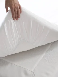Finlayson Vuodetekstiilit|Muotoonommeltu Twill Aluslakana valkoinen 80X200+25