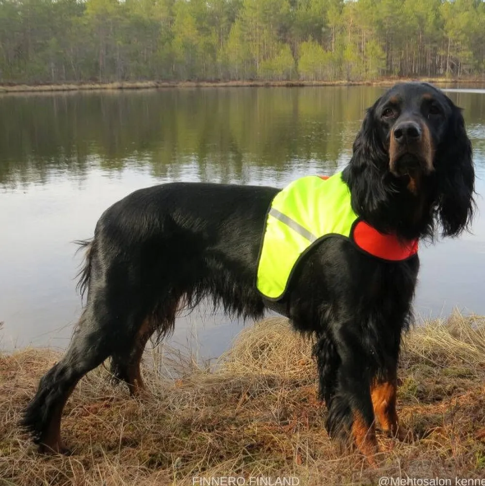 Ukko Signal Vest Metsästysliivi punainen/keltainen L>Finnero Hot
