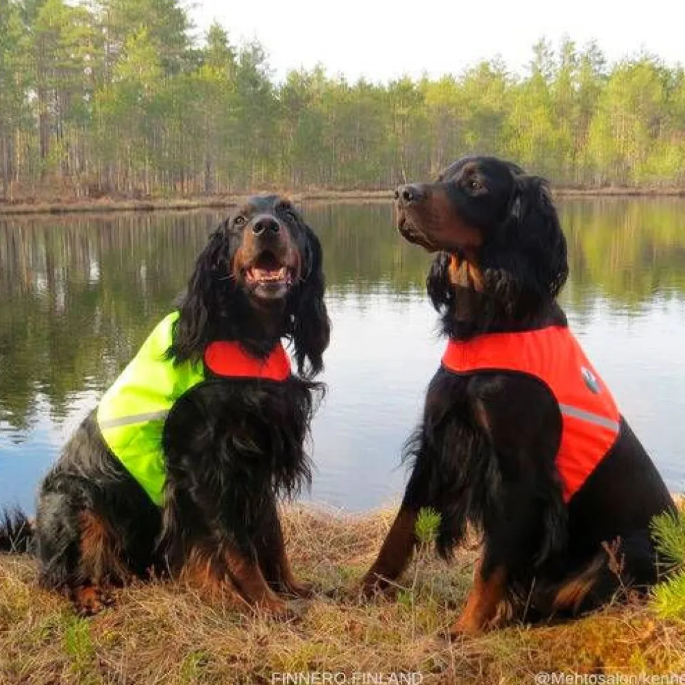 Ukko Signal Vest Metsästysliivi punainen/keltainen L>Finnero Hot