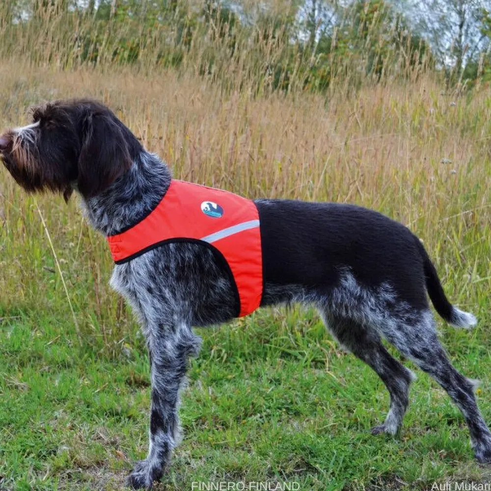 Ukko Signal Vest Metsästysliivi punainen/keltainen L>Finnero Hot