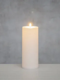Finnlumor Koriste- Ja Kausivalot|LED pöytäkynttilä 3D liekki 10x25 cm