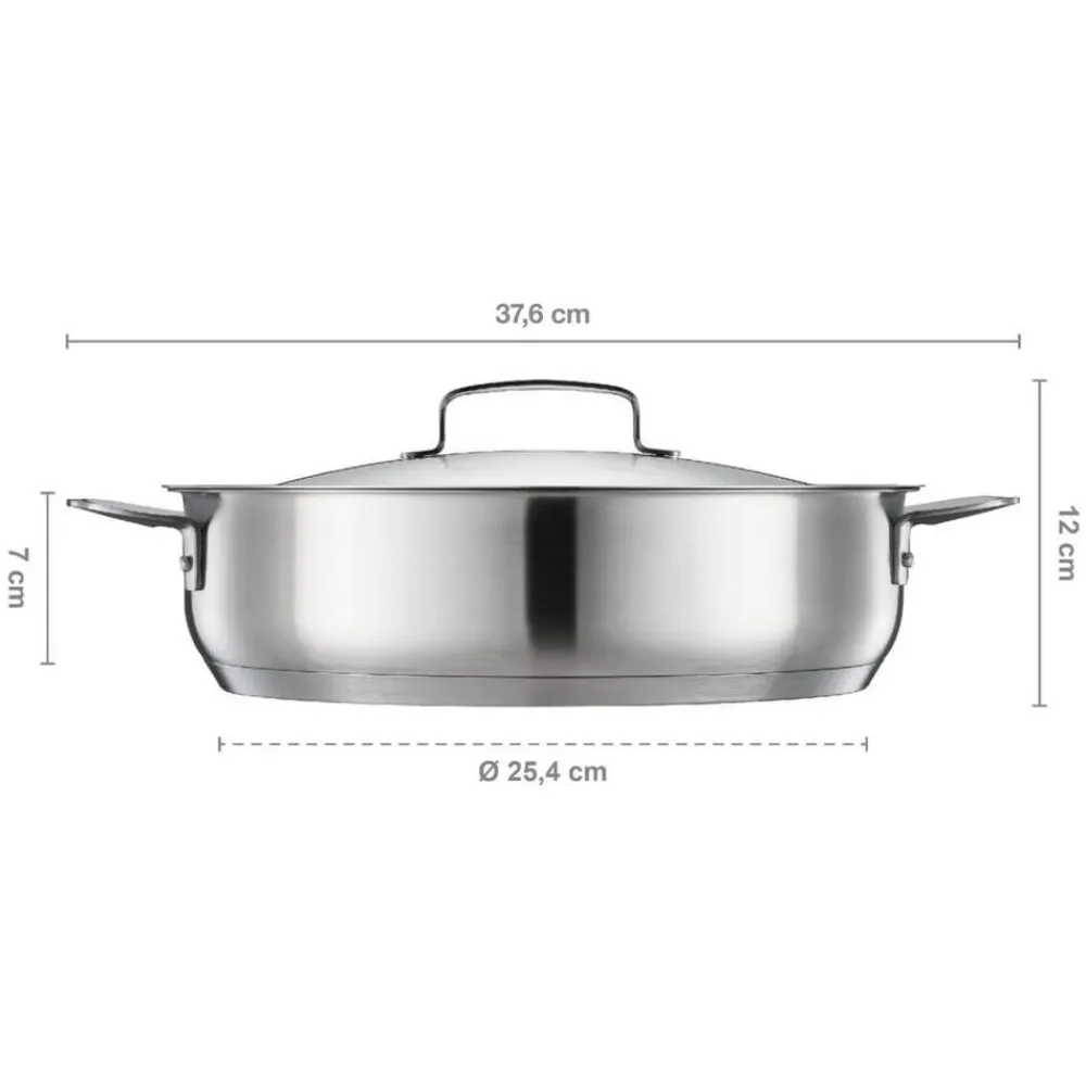 All Steel paistovuoka 28 cm>Fiskars Online