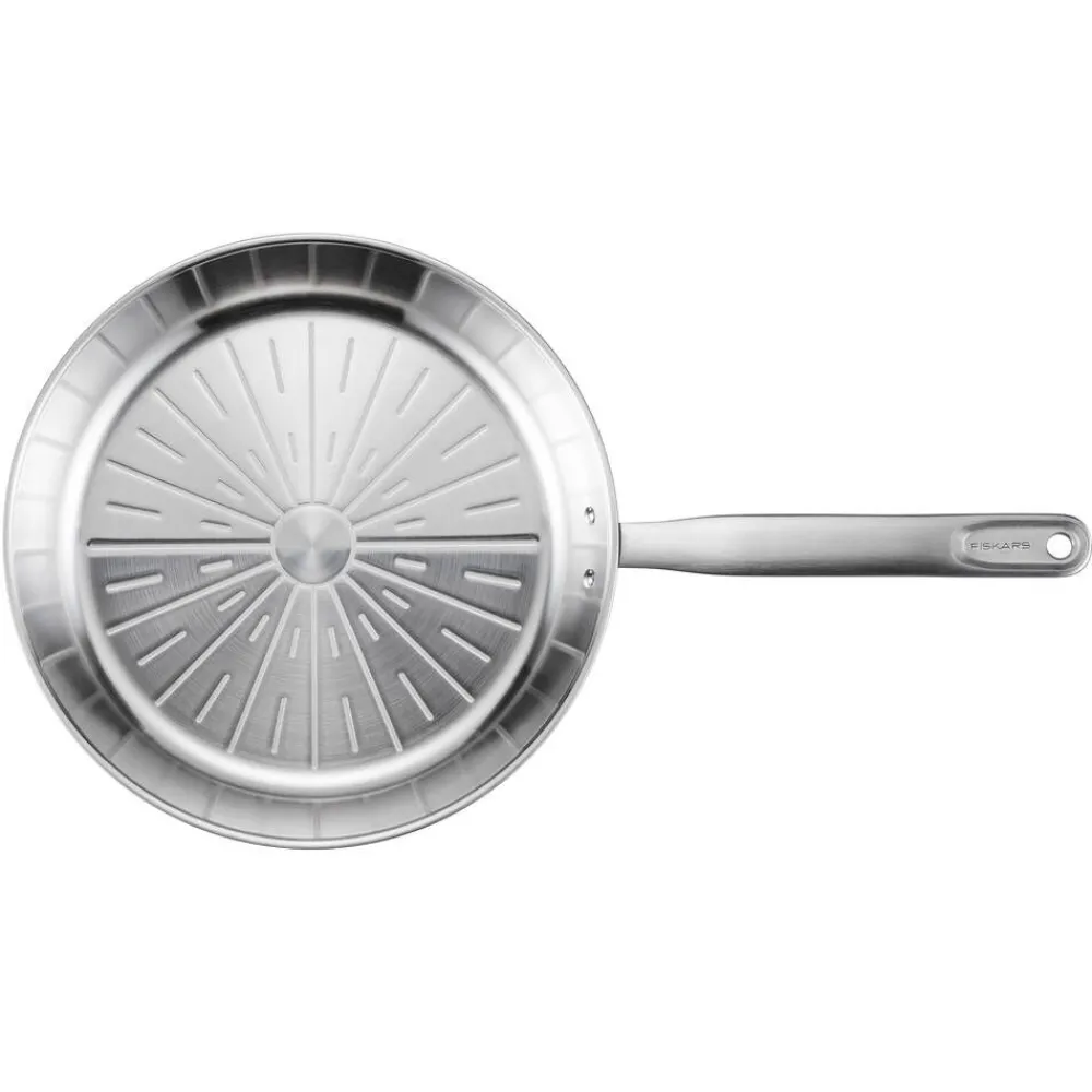 All Steel pure paistinpannu 28 cm, pinnoittamaton>Fiskars Best