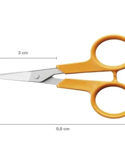 Fiskars Kylpyhuonetarvikkeet|Sakset|Classic kynsisakset pyöreäkärkiset 10 cm