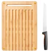Fiskars Veitset Ja Leikkuulaudat|Functional Form leipälauta -ja veitsi setti