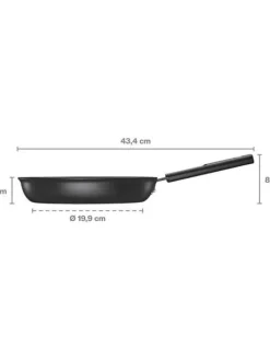 Fiskars Paistoastiat|Hard Face Paistinpannu 24 cm