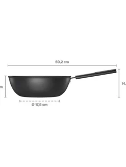 Fiskars Paistoastiat|Hard Face wokkipannu 28 cm / 4, 5 l
