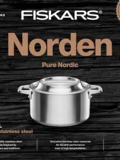 Fiskars Keittoastiat|Norden kattila 3 L pinnoittamaton