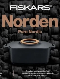 Fiskars Paistoastiat|Norden Pata ovaali 5 l
