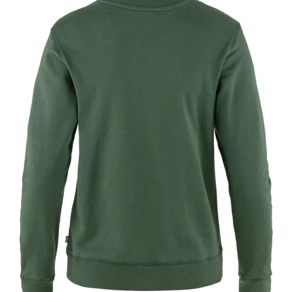 Fju00e4llru00e4ven Fleecet, Colleget Ja Hupparit|Fjällräven collegepaita 1960 Logo Badge Sweater W 679 Deep Patina