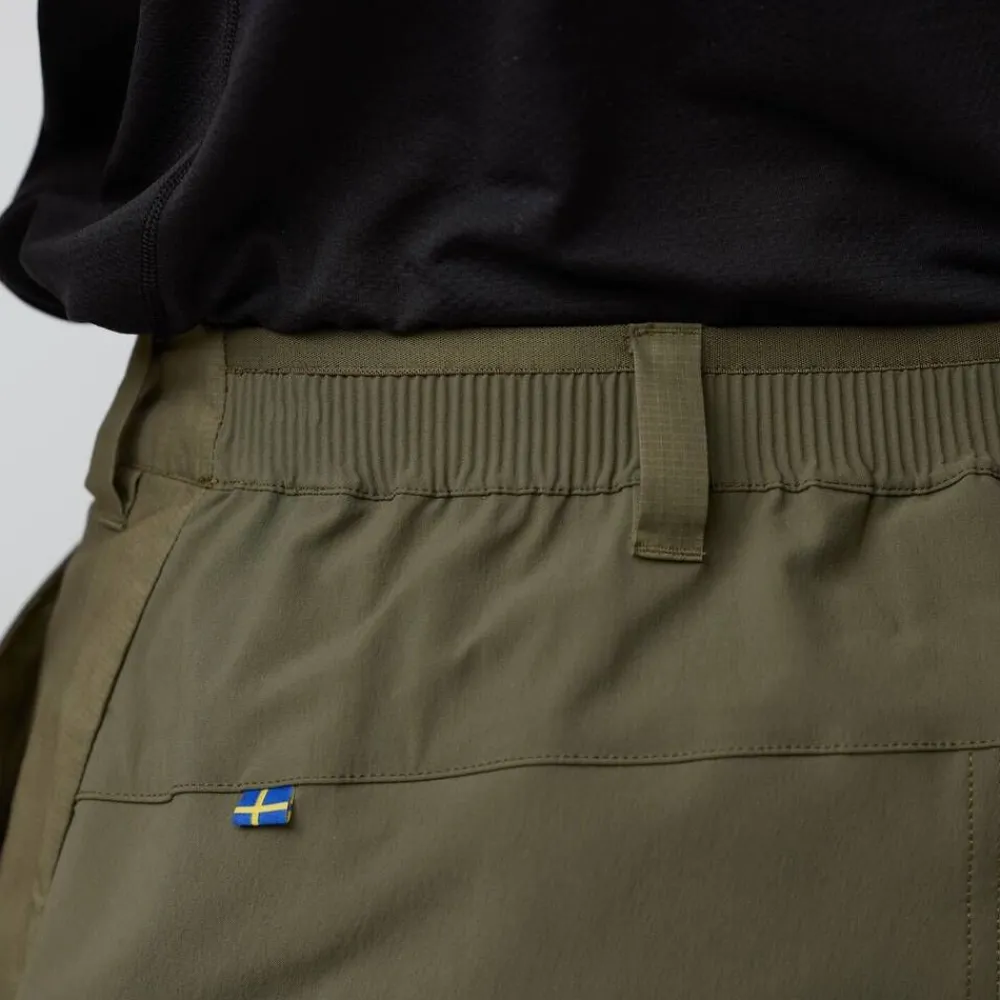 Fju00e4llru00e4ven Vaellus- Ja Metsästysvaatteet|Ulkoilu|Fjällräven housut Abisko Hybrid Trail Trs 550 Black