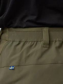 Fju00e4llru00e4ven Vaellus- Ja Metsästysvaatteet|Ulkoilu|Fjällräven housut Abisko Hybrid Trail Trs 550 Black