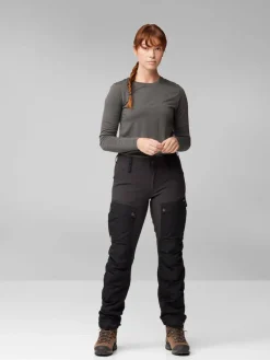 Fju00e4llru00e4ven Vaellus- Ja Metsästysvaatteet|Ulkoilu|Fjällräven housut Keb Trousers W 550 Black