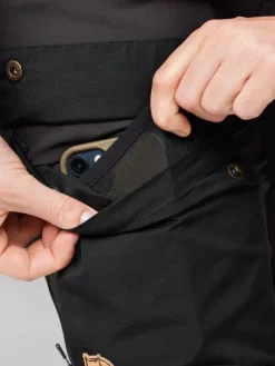 Fju00e4llru00e4ven Vaellus- Ja Metsästysvaatteet|Ulkoilu|Fjällräven housut Keb Trousers W 550 Black