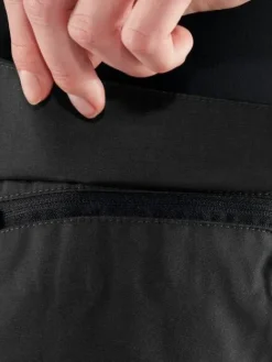 Fju00e4llru00e4ven Vaellus- Ja Metsästysvaatteet|Ulkoilu|Fjällräven housut Keb Trousers Curved Short W 550 Black