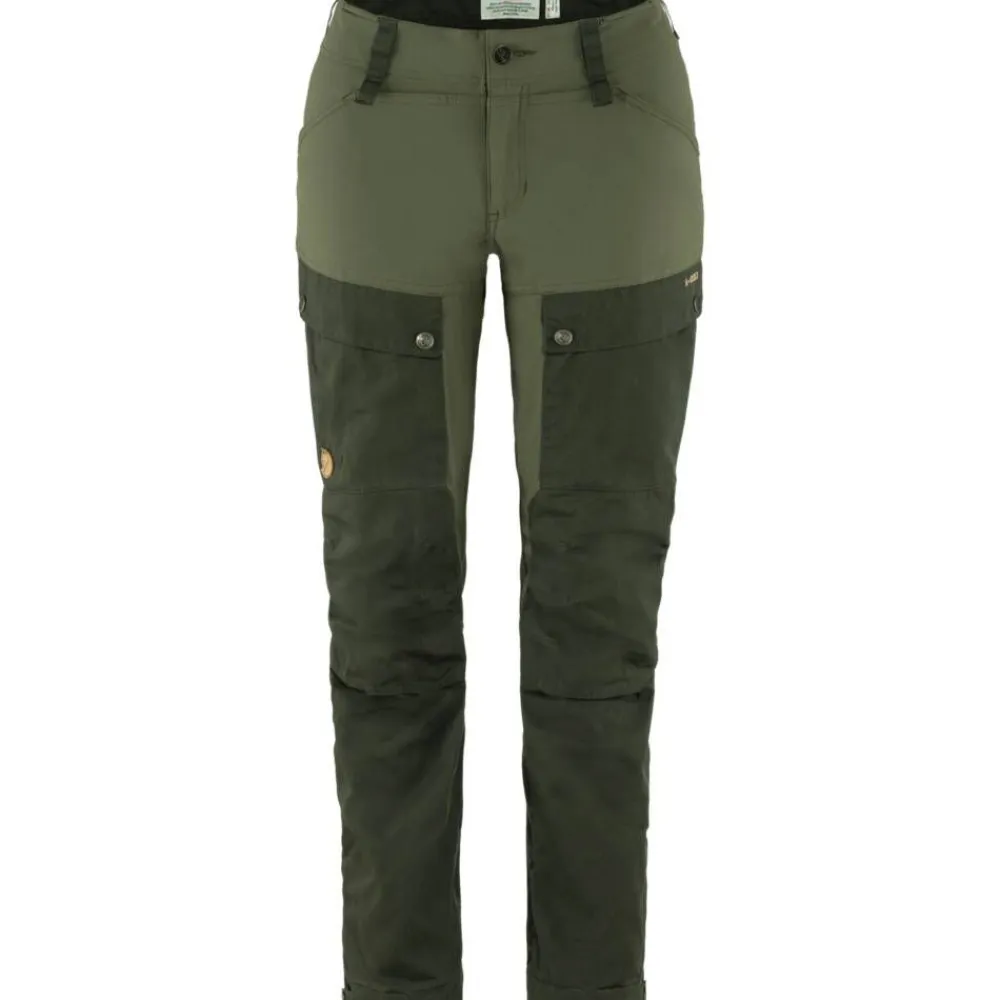 Fju00e4llru00e4ven Vaellus- Ja Metsästysvaatteet|Ulkoilu|Fjällräven housut Keb Trousers Curved Short W 550 Black